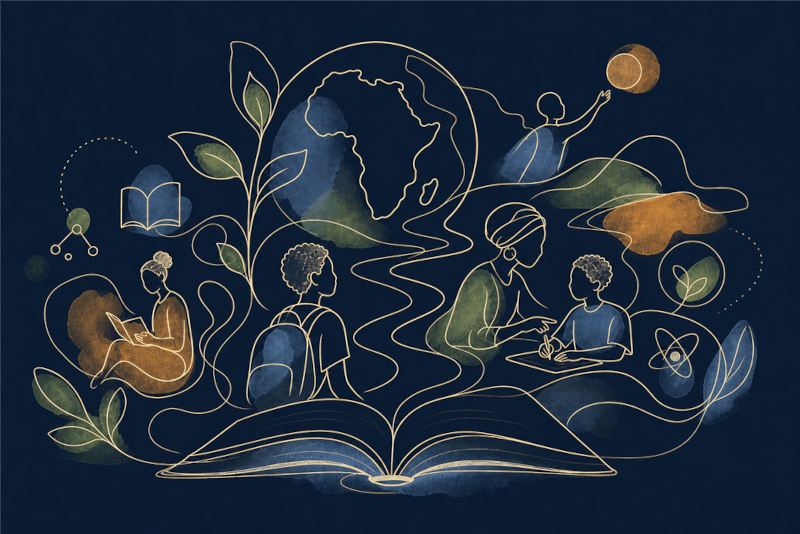 Students and teachers connected through books, science, and global learning