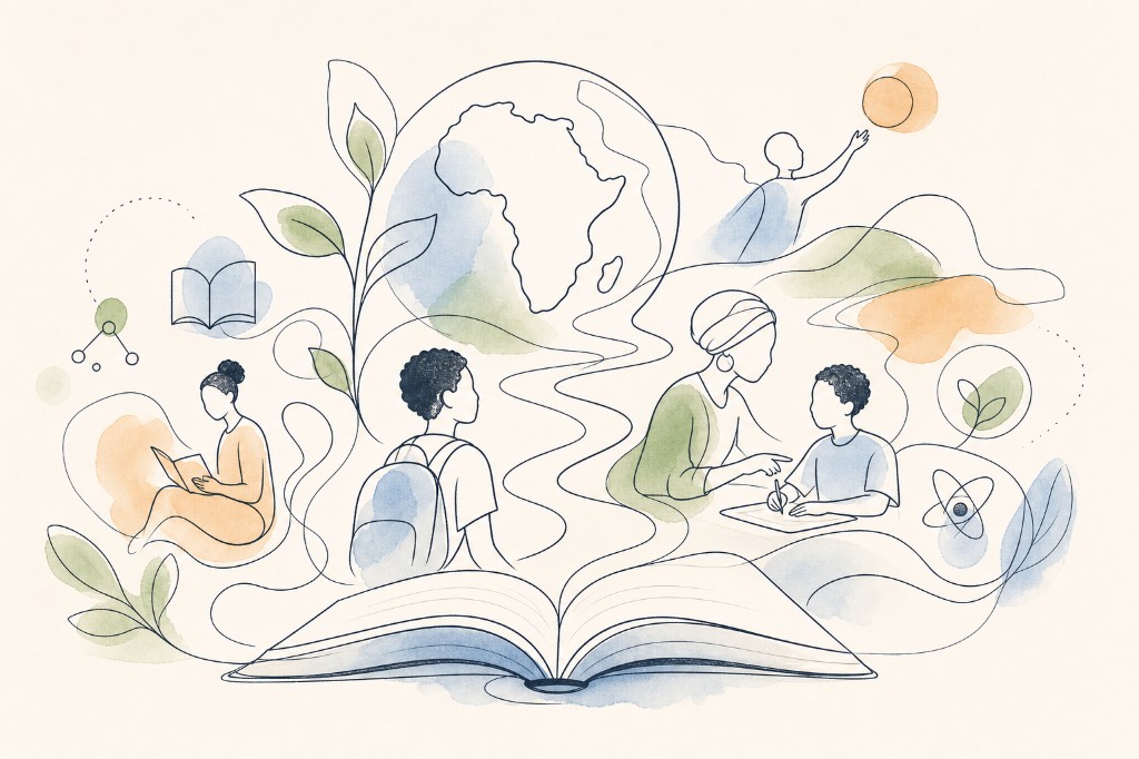 Students and teachers connected through books, science, and global learning